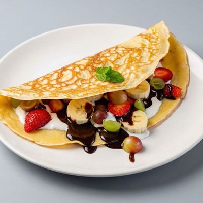 White Chocolate Crepe
