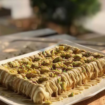 Pistachio Waffle