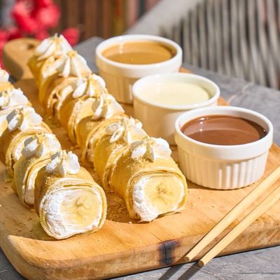 Banana Sushi Crepe