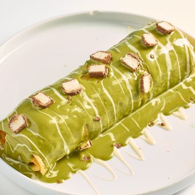 Pistachio Roll Crepe
