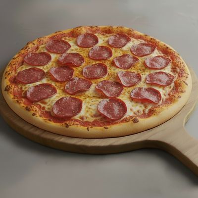 Salami Pizza