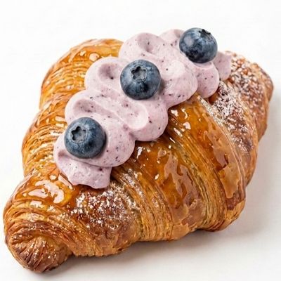 Blueberry Croissant