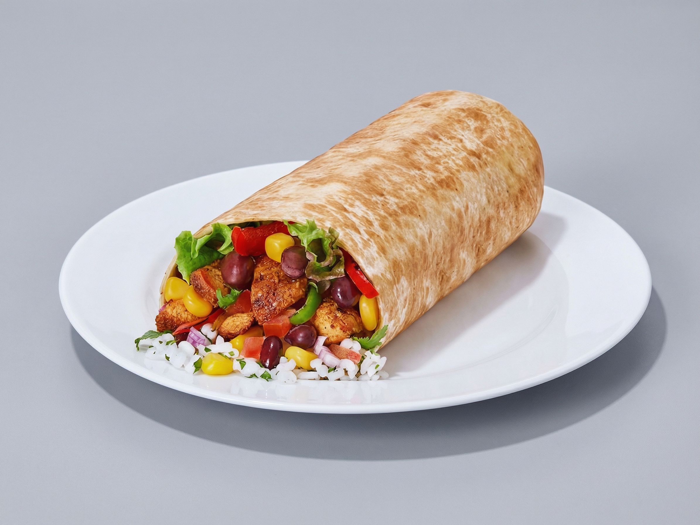 Grilled Chicken Burrito