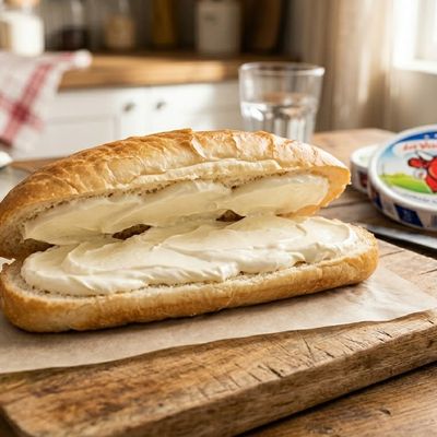 French Triangle Cheese Sandwich