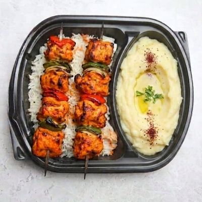 Healthy Grilled Shish Meal