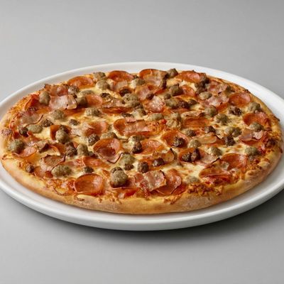 Meat Oriental Pizza