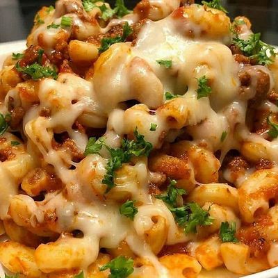 Beef Mac and Cheese