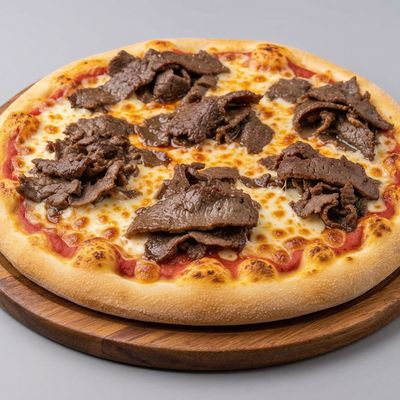 Shawarma Meat Pizza