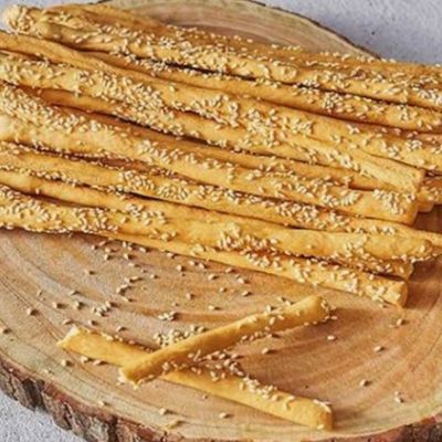 Thin Sesame Rusk Breadsticks