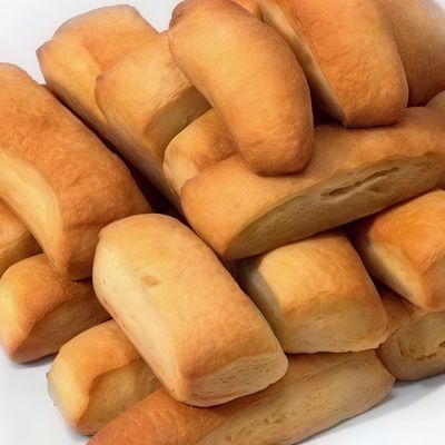 Plain regular bread rolls minin