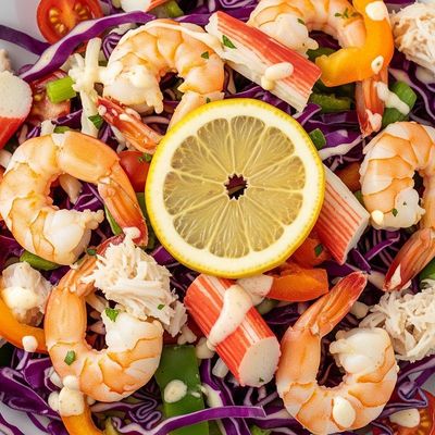 CRAB SHRIMP Salad