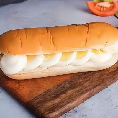 Boiled Eggs Sandwich