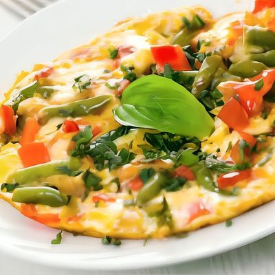 Pastrami Omelette Plate