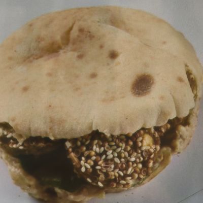 Taamia on Feta Cheese Sandwich