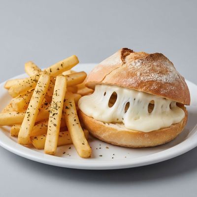 Mozzarella Potato Sandwich