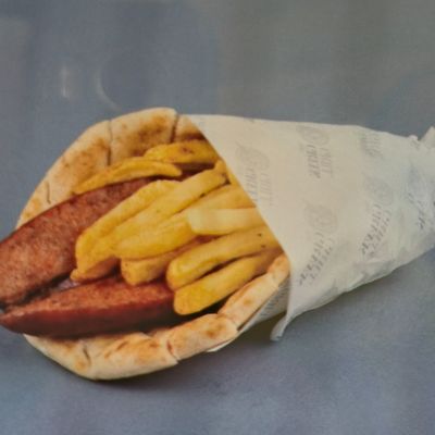 Potato Sausage Sandwich