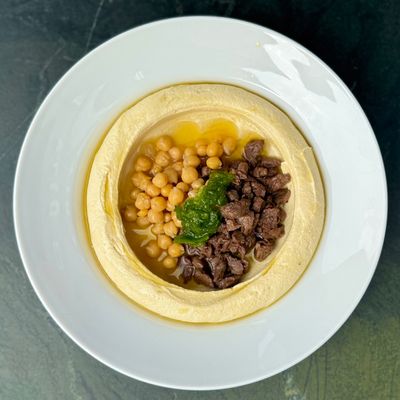 Hummus with Meat