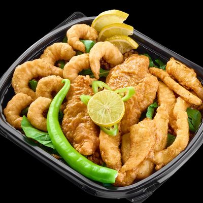 Quarter Fried Mixed Platter
