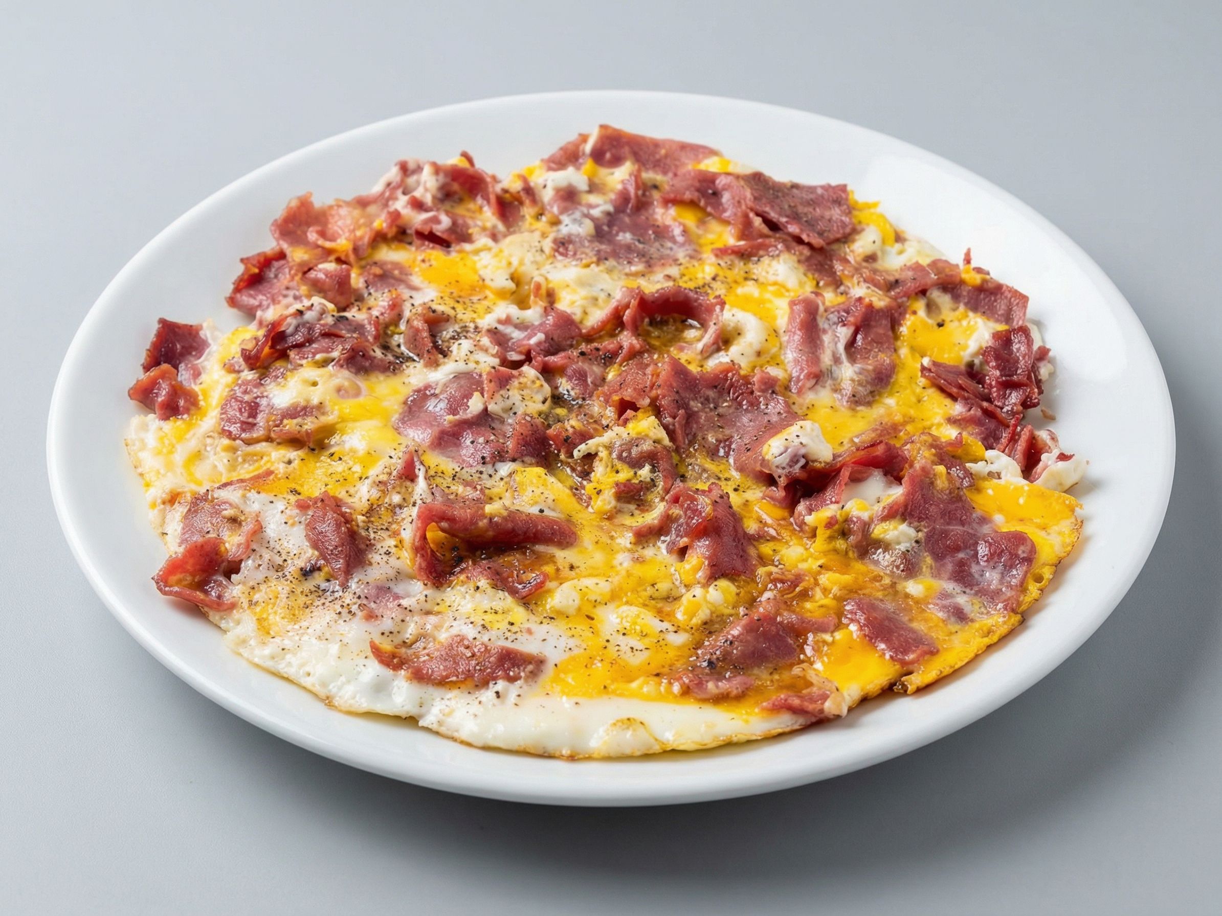 Eggs With Pastrami French Sandwich