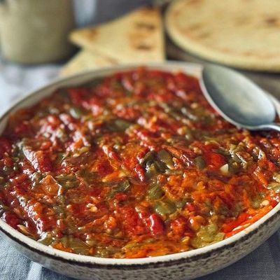 Moroccan Taktouka Salad