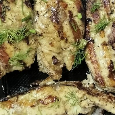 600 Gm grilled jesal lot Oil and lemon