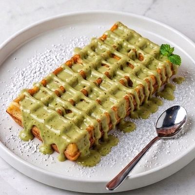 Pistachio Waffle