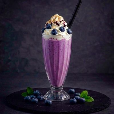 Blueberry Milkshake