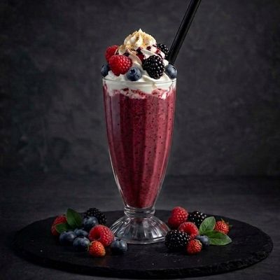 Mixed Berry Milkshake
