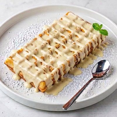 White Chocolate Waffle