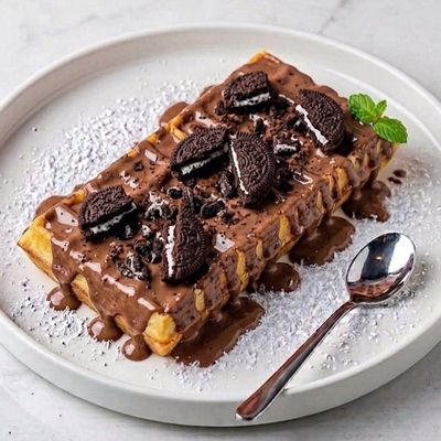 Nutella Oreo Waffle