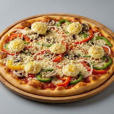Medium Minced Oriental Pizza