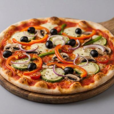 Medium Vegetarian Italian pizza