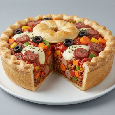 Medium Mixed Meat Alexandrian Pie