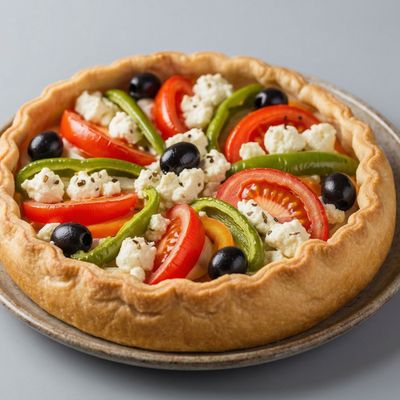 Large Vegetables Alexandrian Pie
