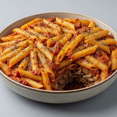 Meat Italian Pasta Casserole