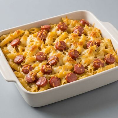 Hot Dog Italian Pasta Casserole