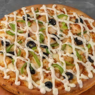 Chicken Ranch Pizza