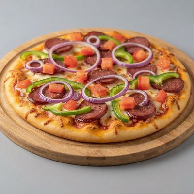 Sausage Oriental Pizza