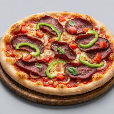 Pastrami Italian Pizza