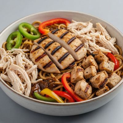 Pasta mixed Chicken