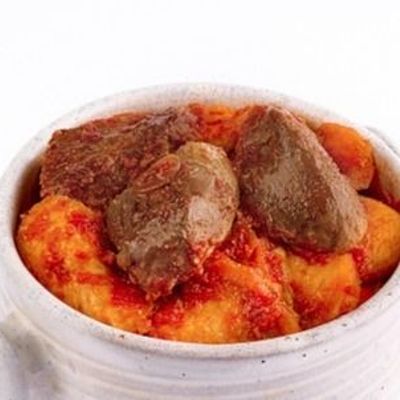 POTATO TAJINE WITH MEAT