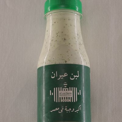 مشروب لبن عيران بالنعناع