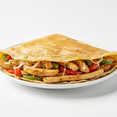 Chicken Fajita Crepe