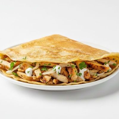 Chicken Shawarma Crepe