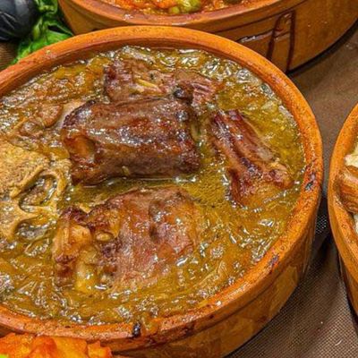 Oxtail with Onions Casserole