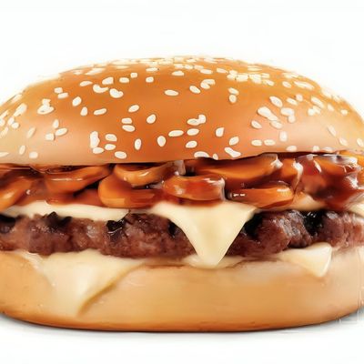 Mushroom & Swiss Tasty Burger