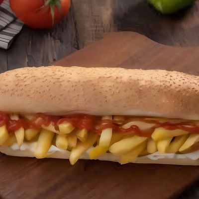 Medium French Cheddar Potato Sandwich