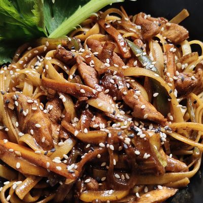 Grilled Chicken Noodles