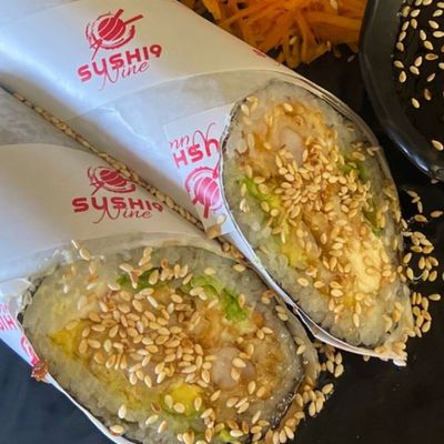 Crunchy Shrimp Burrito