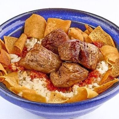 Fatteh with Meat